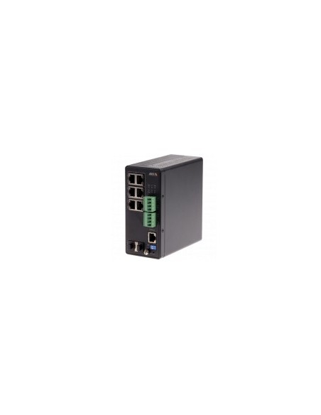 Axis 01633-001 switch Gestionado Gigabit Ethernet (10 100 1000) Energía sobre Ethernet (PoE) Negro