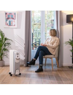 Cecotec 05888 calefactor eléctrico Interior Blanco 2000 W Radiador de aceite eléctrico 2