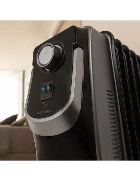 Cecotec 05889 calefactor eléctrico Interior Negro 2000 W Radiador de aceite eléctrico