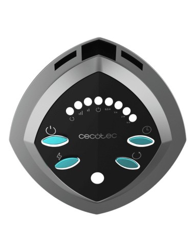 Cecotec ReadyWarm 1000 Power Tower Exterior Negro 1000 W Calefactor eléctrico halógeno