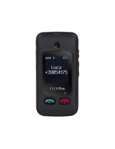 Trevi Flex Plus 55 6,1 cm (2.4") Negro Teléfono para personas mayores