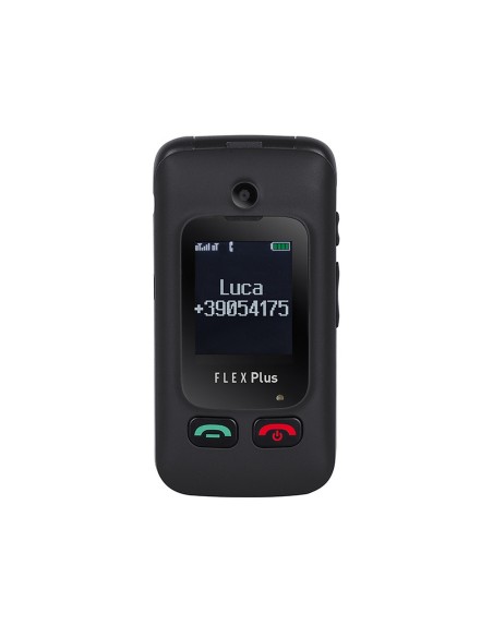 Trevi Flex Plus 55 6,1 cm (2.4") Negro Teléfono para personas mayores