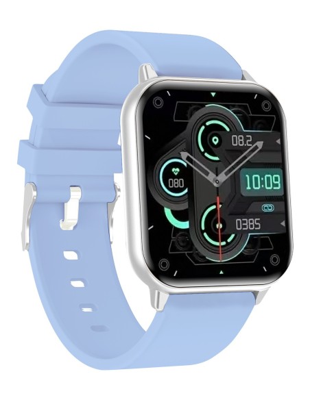 Trevi T-FIT 201 A 4,7 cm (1.85") AMOLED Digital Pantalla táctil Plata