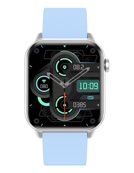 Trevi T-FIT 201 A 4,7 cm (1.85") AMOLED Digital Pantalla táctil Plata