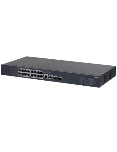 Dahua Technology CS4220-16GT-240 Gestionado L2 Gigabit Ethernet (10 100 1000) Energía sobre Ethernet (PoE) Negro