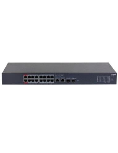 Dahua Technology CS4220-16GT-240 Gestionado L2 Gigabit Ethernet (10 100 1000) Energía sobre Ethernet (PoE) Negro