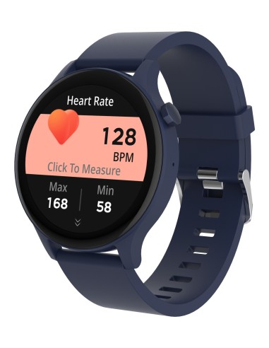 Denver SWC-338BU 3,51 cm (1.38") TFT 44.6 mm Digital 240 x 240 Pixeles Pantalla táctil Azul