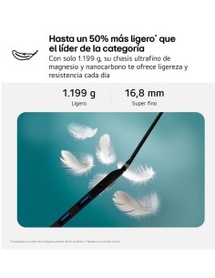 LG 14ZD90RU-G.AX55 ordenador portatil Intel® Core™ i5 i5-1334U Portátil 35,6 cm (14") WUXGA 16 GB LPDDR4x-SDRAM 512 GB SSD 2