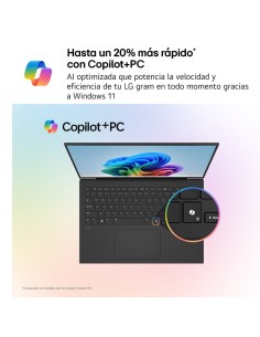 LG Gram Pro 16Z90TS-G.AU99B ordenador portatil Copilot+ PC Intel Core Ultra 9 288V Portátil 40,6 cm (16") 2.5K 32 GB 2