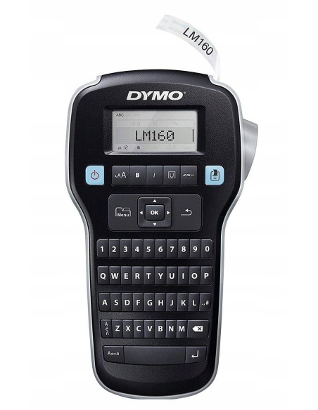 DYMO LabelManager DY LM 160 impresora de etiquetas Inyección de tinta térmica 180 x 180 DPI 12 mm s D1 QWERTY