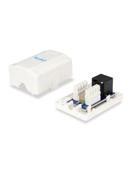Equip 235113 caja de tomacorriente RJ-45 Blanco