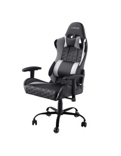 Trust GXT 708W Resto Silla para videojuegos universal Negro, Blanco 2