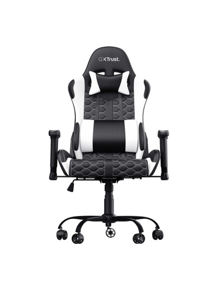 Trust GXT 708W Resto Silla para videojuegos universal Negro, Blanco