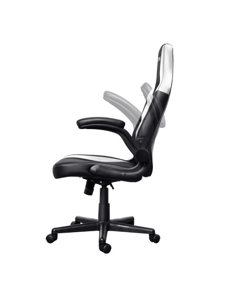 Trust GXT 703W RIYE Silla para videojuegos universal Negro, Blanco