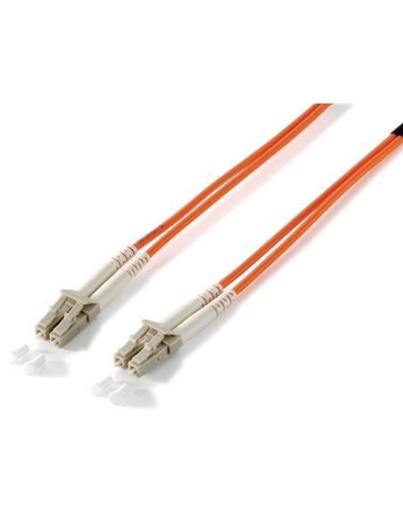 Equip LC LС 62.5 125μm 1.0m Cable de fibra óptica e InfiniBand 1 m Naranja