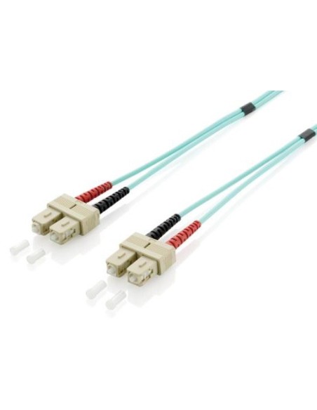 Equip 255322 Cable de fibra óptica e InfiniBand 2 m SC Turquesa