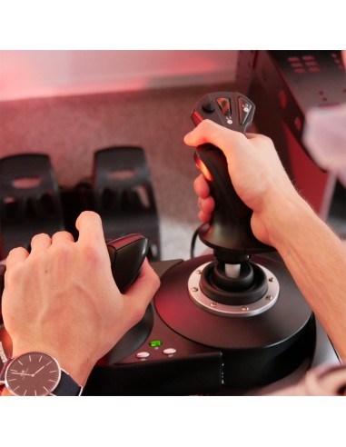 Thrustmaster T.Flight Hotas X Negro USB Simulador de Vuelo PC