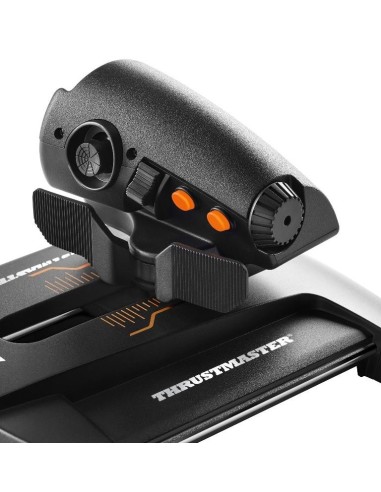 Thrustmaster TWCS Throttle Negro, Naranja USB Controlador de movimiento Analógico Digital MAC, PC