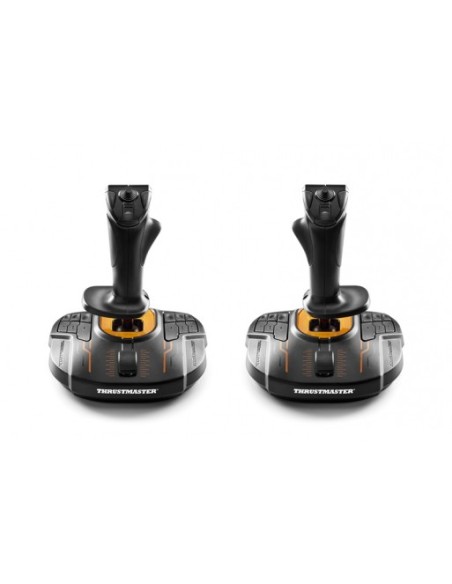 Thrustmaster T.16000M FCS SPACE SIM DUO Negro, Naranja USB Palanca de mando Analógico Digital PC