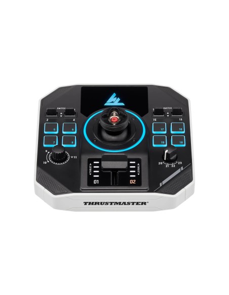Thrustmaster Sol-R 2 HOSAS Space Sim Duo Negro, Blanco USB Palanca de vuelo Analógico Digital PC