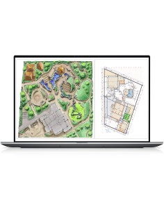 DELL Precision 5770 Intel® Core™ i7 i7-12700H Estación de trabajo móvil 43,2 cm (17") Pantalla táctil UHD+ 16 GB DDR5-SDRAM 512