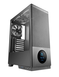 Tacens 2SAGITTA20 carcasa de ordenador Midi Tower Negro