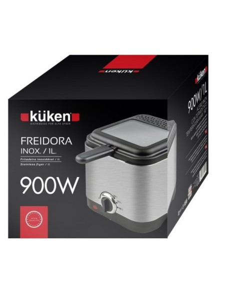 Küken 35200 freidora Sencillo Independiente 900 W Acero inoxidable