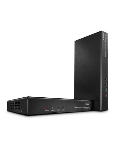 Lindy 38174 extensor audio video Transmisor y receptor de señales AV Negro