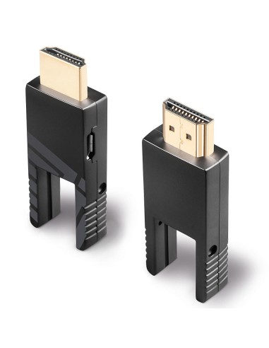 Lindy 38323 cable HDMI 40 m HDMI tipo D (Micro) Negro