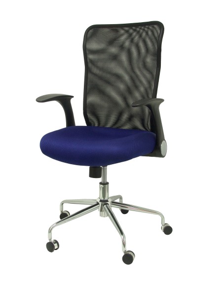 PIQUERAS Y CRESPO 4031AZ silla de oficina y de ordenador Asiento acolchado Respaldo de malla