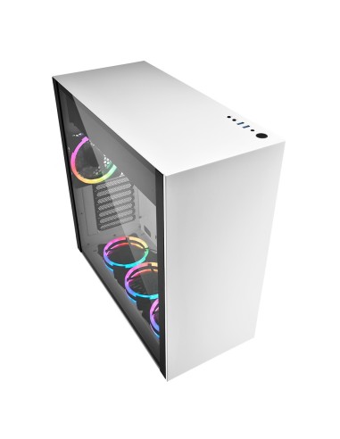 Sharkoon Pure Steel RGB Midi Tower Blanco