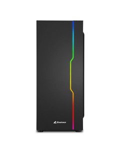 Sharkoon RGB Slider Midi Tower Negro 2