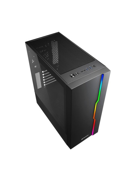 Sharkoon RGB Slider Midi Tower Negro