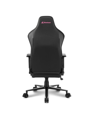 Sharkoon SGS30 Silla para videojuegos universal Asiento acolchado tapizado Negro, Rosa