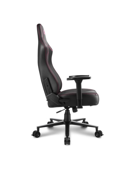 Sharkoon SGS30 Silla para videojuegos universal Asiento acolchado tapizado Negro, Rosa