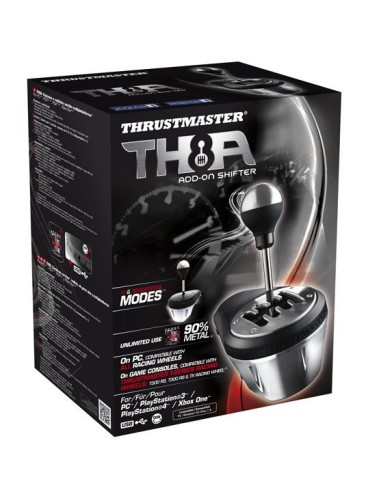 Thrustmaster 4060059 mando y volante Negro, Metálico USB Analógico PC, PlayStation 4, PlayStation 5, Playstation 3, Xbox One,