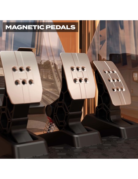 Thrustmaster T3PM Negro Pedales PC, PlayStation 4, PlayStation 5, Xbox One, Xbox Series S, Xbox Series X