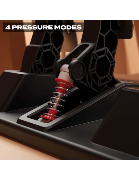 Thrustmaster T3PM Negro Pedales PC, PlayStation 4, PlayStation 5, Xbox One, Xbox Series S, Xbox Series X