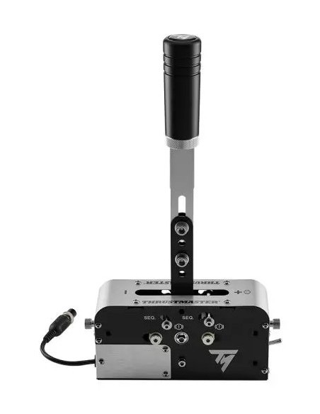 Thrustmaster 4060306 mando y volante Negro, Plata USB Freno de mano PC, PlayStation 4, PlayStation 5, Xbox One, Xbox One S,