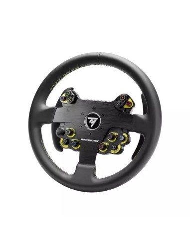 Thrustmaster Evo Racing 32R Leather Negro, Amarillo Volante PC, PlayStation 4, PlayStation 5, Xbox, Xbox One