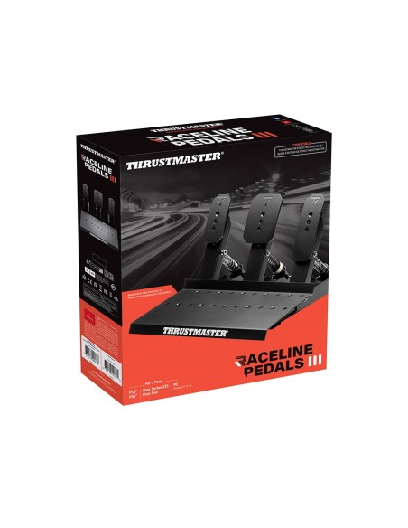 Thrustmaster Raceline Pedals III Negro Pedales PC, PlayStation 4, PlayStation 5, Xbox One, Xbox Series S, Xbox Series X