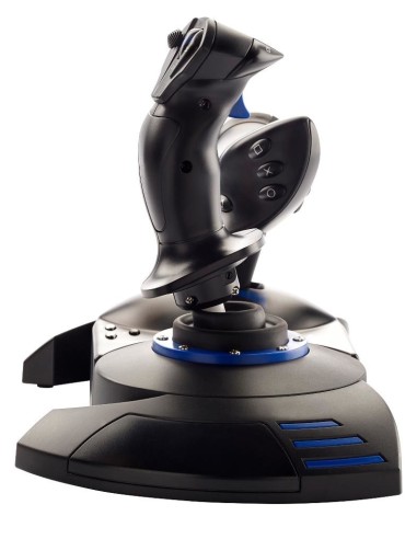 Thrustmaster T.Flight Hotas 4 Negro, Azul USB Palanca de mando Digital PC, PlayStation 4, PlayStation 5
