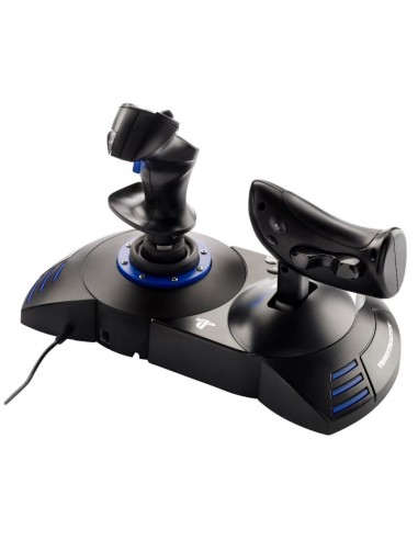 Thrustmaster T.Flight Hotas 4 Negro, Azul USB Palanca de mando Digital PC, PlayStation 4, PlayStation 5