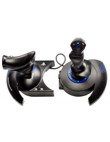 Thrustmaster T.Flight Hotas 4 Negro, Azul USB Palanca de mando Digital PC, PlayStation 4, PlayStation 5