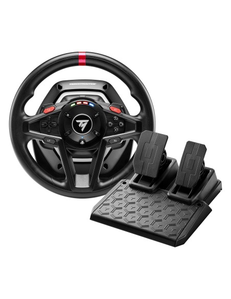 Thrustmaster T128 Negro USB Volante + Pedales Analógico PC, PlayStation 4, PlayStation 5