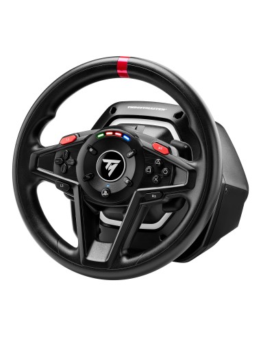 Thrustmaster T128 Negro USB Volante + Pedales Analógico PC, PlayStation 4, PlayStation 5