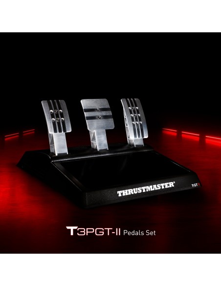 Thrustmaster T-GT II Volant + pedalier 4160823 Negro, Acero satinado USB Volante + Pedales PC, PlayStation 4, PlayStation 5
