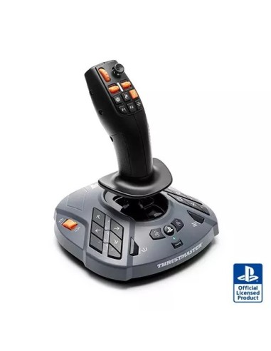Thrustmaster SimTask FarmStick Negro Palanca de vuelo Analógico Digital PC, PlayStation 5