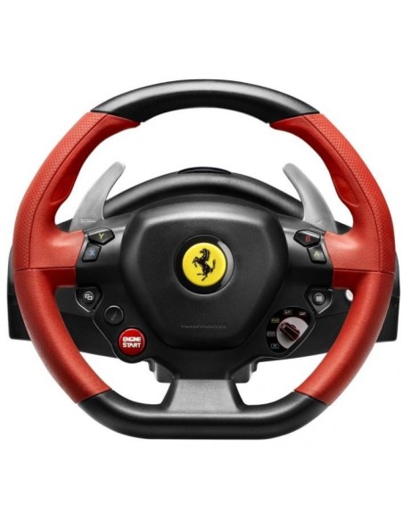 Thrustmaster Ferrari 458 Spider Negro, Rojo Volante + Pedales Xbox One