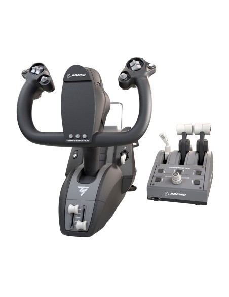 Thrustmaster TCA Yoke Pack Boeing Edition Negro, Gris USB Panel de mandos tipo máquina recreativa PC, Xbox, Xbox One, Xbox One